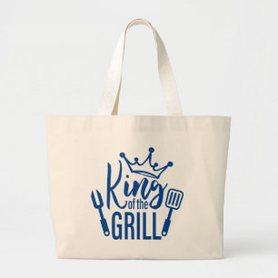 Bolso De Tela Gigante El rey de la tipografía del asador