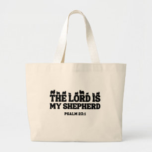 Bolso De Tela Gigante El Señor Es Mi Pastor – Salmo 23:1