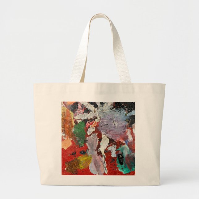 Bolso De Tela Gigante El Tote de los artistas (Frente)