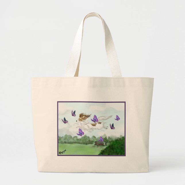 Bolso De Tela Gigante El volar (Frente)