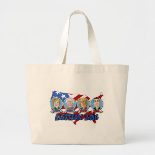 Bolso De Tela Gigante Elección presidencial 2016