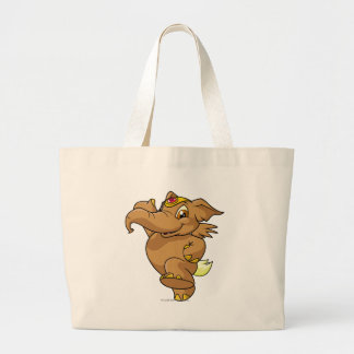Bolso De Tela Gigante Elephante Brown