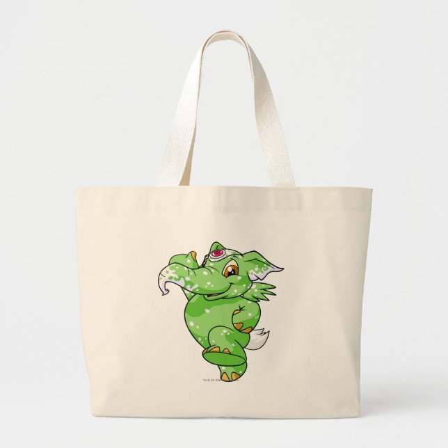 Bolso De Tela Gigante Elephante moteó (Frente)