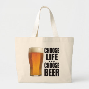 Bolso De Tela Gigante Elija la cerveza