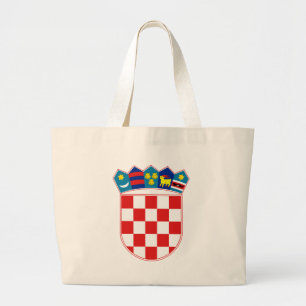 Bolso De Tela Gigante emblema de croacia
