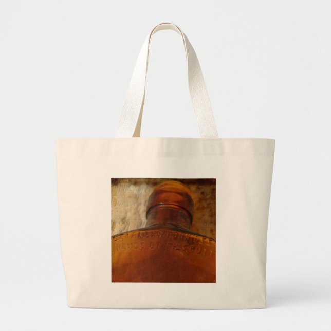 Bolso De Tela Gigante Embotellada (Frente)
