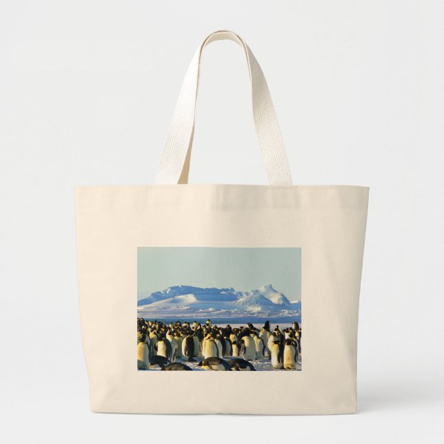 Bolso De Tela Gigante Emperor penguins (Frente)