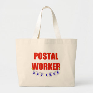 BOLSO DE TELA GIGANTE EMPLEADO DE CORREOS JUBILADO