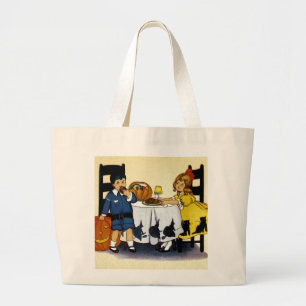 Bolso De Tela Gigante En Halloween