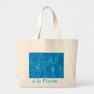 Bolso De Tela Gigante en la piscina…