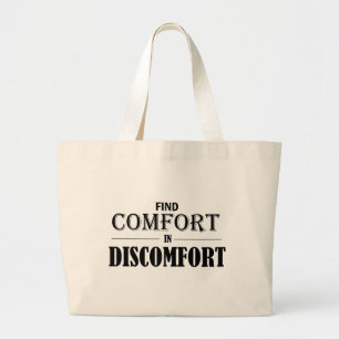 Bolso De Tela Gigante Encontrar comodidad en incomodidad