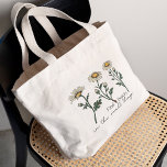 Bolso De Tela Gigante Encuentra Belleza En Las Pequeñas Cosas Que Daisy<br><div class="desc">Encuentra Belleza En Las Cosas Pequeñas De La Marmota Silvestre Daisy Grande Bolsa De Tote</div>