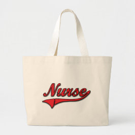 Bolso De Tela Gigante Enfermera