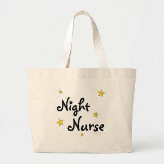 Bolso De Tela Gigante Enfermera de noche