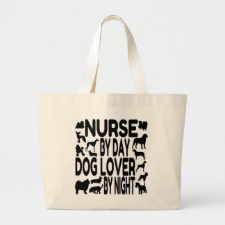 Bolso De Tela Gigante Enfermero de Perro Lover