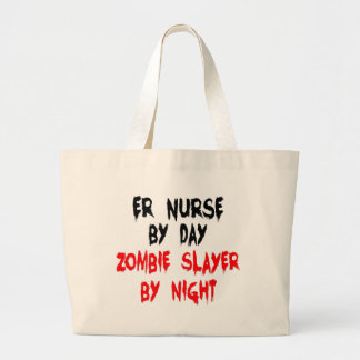 Bolso De Tela Gigante Enfermero Zombie Slayer ER