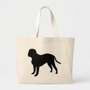 Bolso De Tela Gigante engranaje de dogue de bordeaux