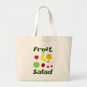 Bolso De Tela Gigante Ensalada de fruta