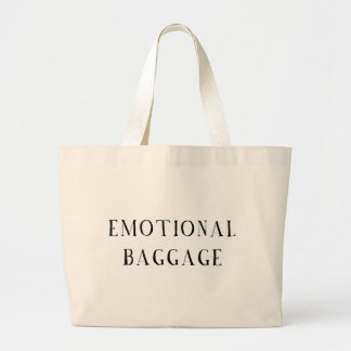 Bolso De Tela Gigante Equipaje emocional