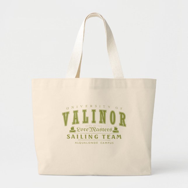 Bolso De Tela Gigante Equipo de la navegación de Vail (Frente)