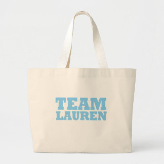 Bolso De Tela Gigante Equipo Lauren