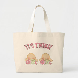Bolso De Tela Gigante ¡Es gemelos! (CHICA DEL CHICA)