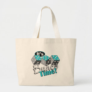 Bolso De Tela Gigante ¡Es hora de Bunco!