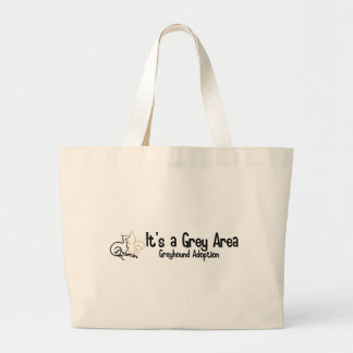 Bolso De Tela Gigante Es un logotipo del área gris - 2