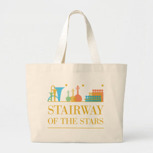 Bolso De Tela Gigante Escalera de las Estrellas Totebag