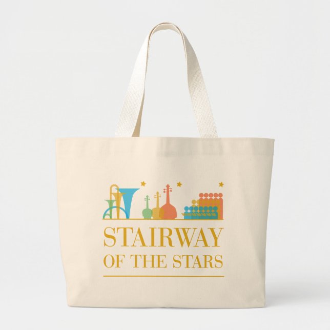 Bolso De Tela Gigante Escalera de las Estrellas Totebag (Frente)