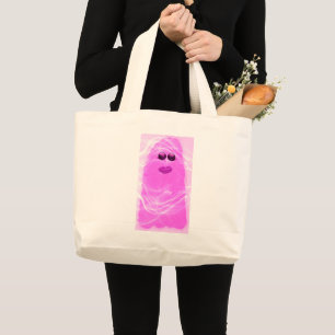 Bolso De Tela Gigante Escándalo de Pinkoween fantasma táctico