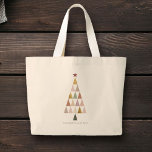 Bolso De Tela Gigante Escándalo moderno minimalista simple árbol de Navi<br><div class="desc">¡Deseándote Navidades minimalistas! 🌟 Envíe cálidos deseos con nuestra moderna bolsa de tote con el árbol de Navidad Faux Gold de Rubor. Sencilla elegancia para una temporada alegre. ¡Difundan alegría por las vacaciones con estilo! 🎄 #MinimalistHoliday #FestiveGreetings</div>