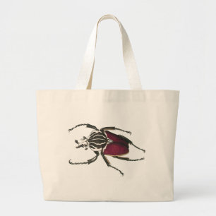 Bolso De Tela Gigante Escarabajo de Goliat