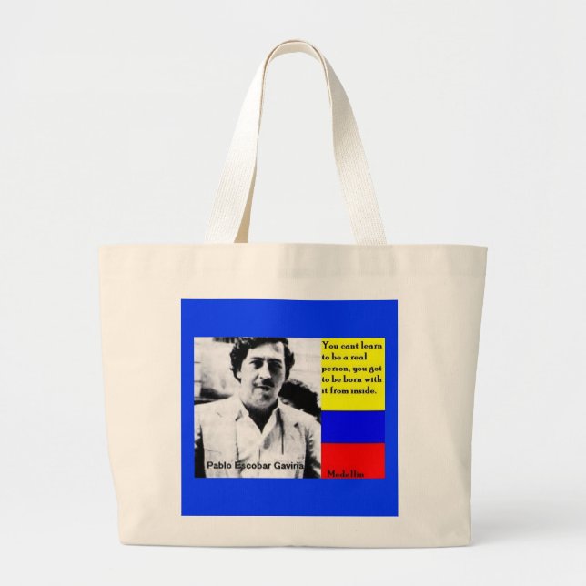 Bolso De Tela Gigante escobar (Frente)