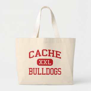 Bolso De Tela Gigante Escondrijo - bulldoges - escuela secundaria -