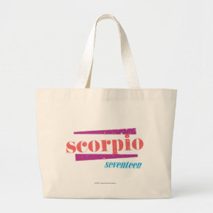 Bolso De Tela Gigante Escorpión LtPink