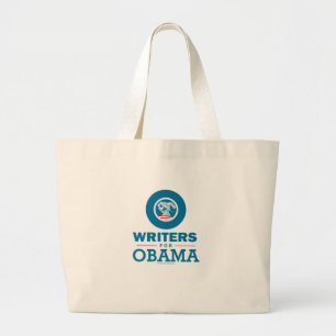 Bolso De Tela Gigante Escritores para Obama