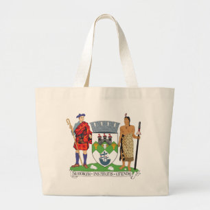 Bolso De Tela Gigante Escudo de armas de Dunedin