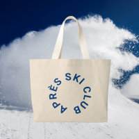 Escudo de la estación de esquí azul de invierno de