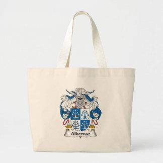 Bolso De Tela Gigante Escudo de la familia de Albernaz