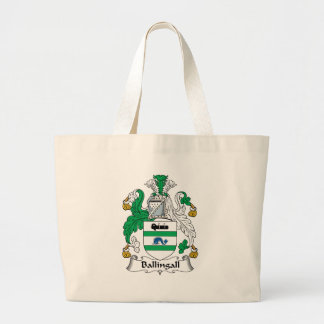 Bolso De Tela Gigante Escudo de la familia de Ballingall