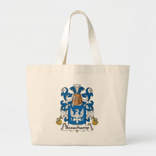 Bolso De Tela Gigante Escudo de la familia de Beauchamp