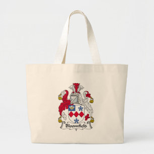 Bolso De Tela Gigante Escudo de la familia de Bloomfield