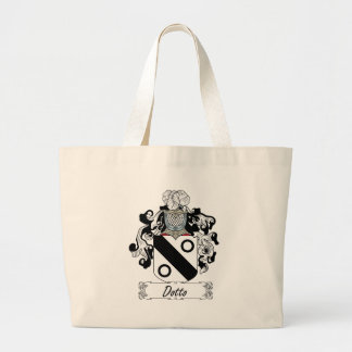 Bolso De Tela Gigante Escudo de la familia de Dotto