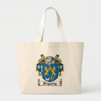 Bolso De Tela Gigante Escudo de la familia de Fogarty