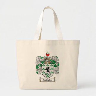BOLSO DE TELA GIGANTE ESCUDO DE LA FAMILIA DE GALLAGHER - ESCUDO DE