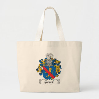 Bolso De Tela Gigante Escudo de la familia de Gerardi