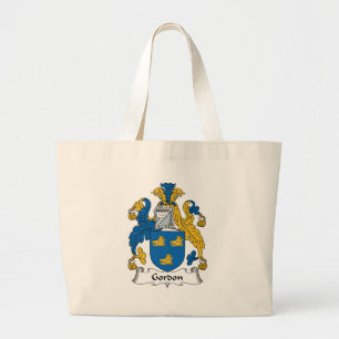 Bolso De Tela Gigante Escudo de la familia de Gordon