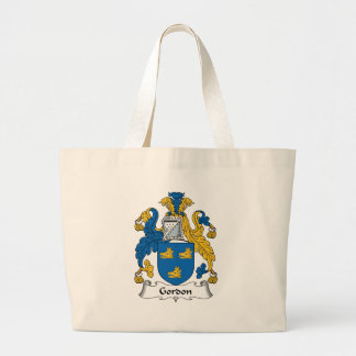 Bolso De Tela Gigante Escudo de la familia de Gordon