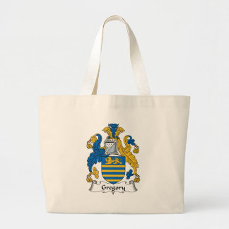 Bolso De Tela Gigante Escudo de la familia de Gregory